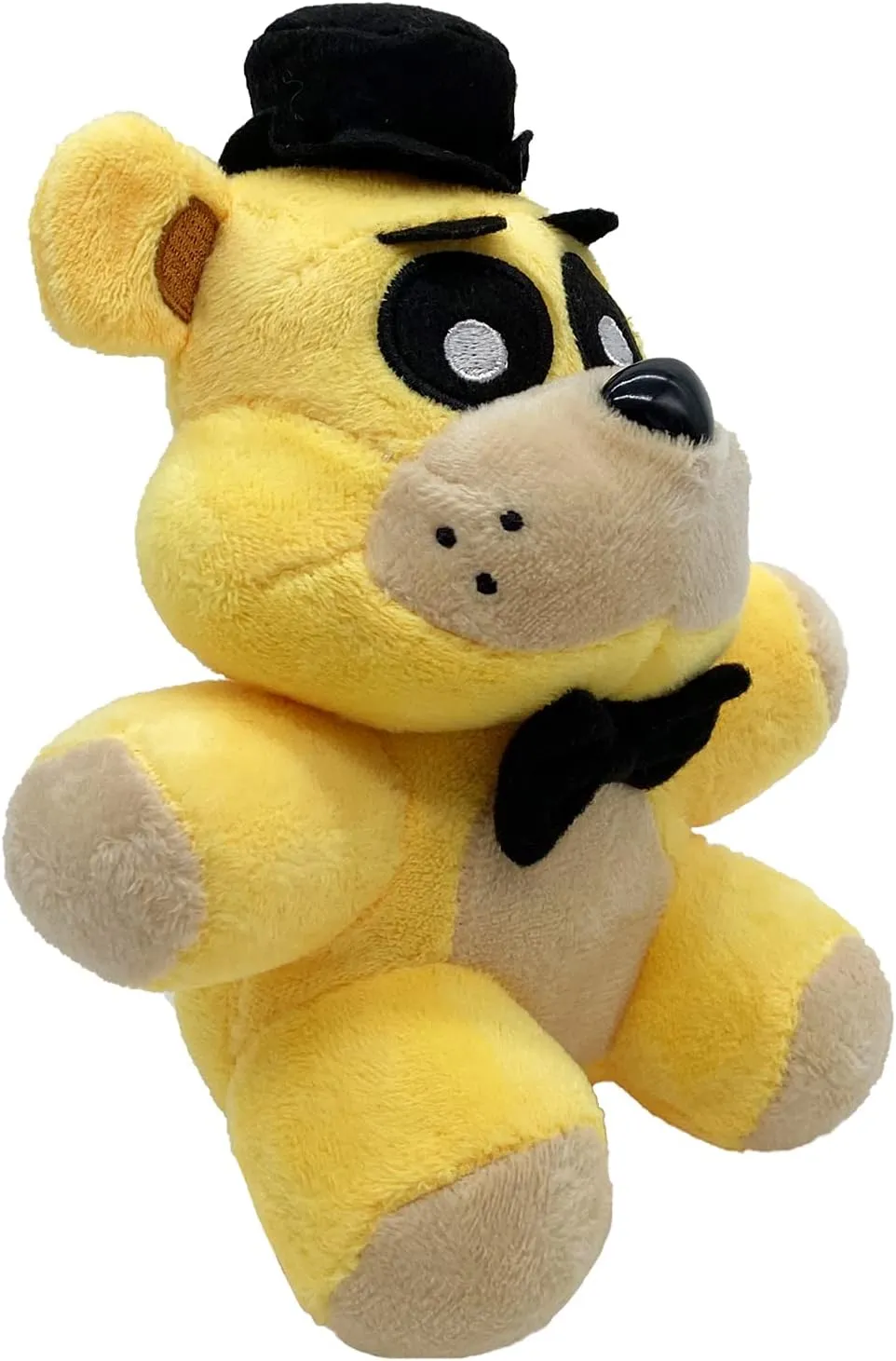 FNAF Golden Freddy Plush Toy Suitable for Collection, FNAF Plushies Stuffed Doll for Boy Girl Christmas Halloween Birthday Gift, 8“ (Golden Freddy)