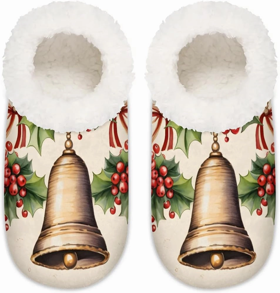 Fuzzy Slippers for Women Non-Slip Home Slippers Warm Indoor Bedroom Slippers Fluffy Women's Slippers Cozy Gift for Home Travel