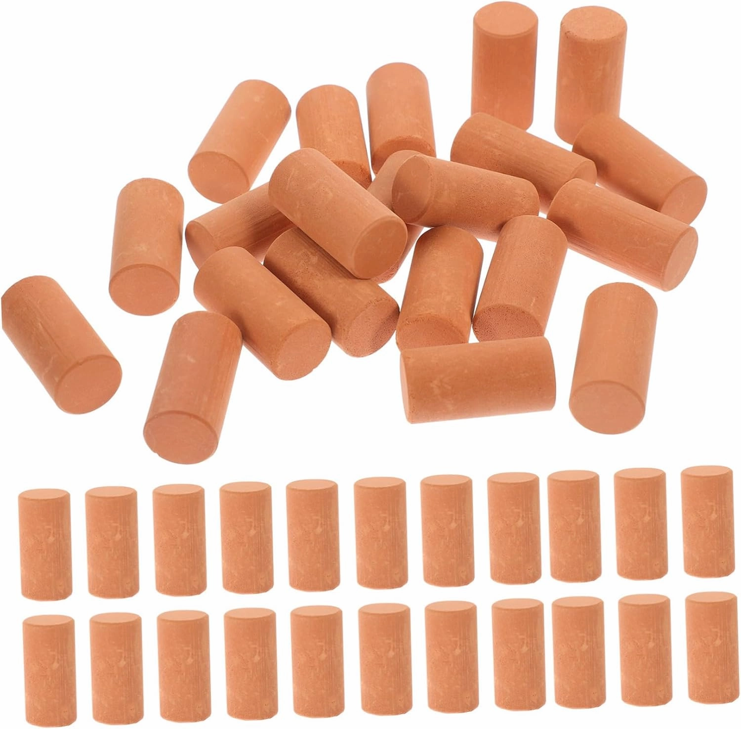 Garneck Miniature Bricks Set 50pcs Mini Fake Bricks Ornament for Craft Projects Micro-Landscape Construction