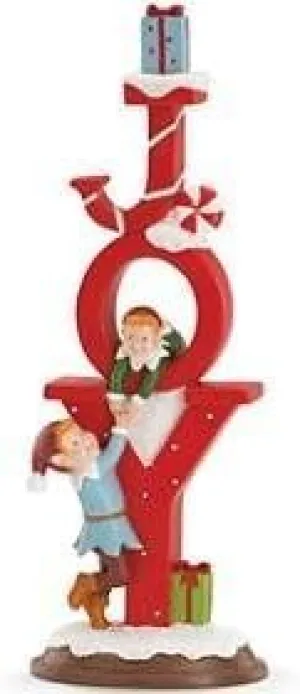 Gorham Kathy Ireland Home 850635 Once Upon a Christmas Joy Figurine44; 9.75 in.