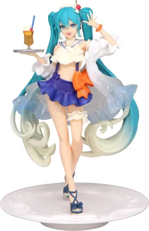 Hatsune Anime Melon Float Exceed Creative Action Figure Anime Decor Statue Toy Figurine 7.1" in