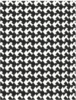 Houndstooth Black Building Block Puzzle Personalized Building Bricks for Adults Block Puzzle Building DIY Brick Block Puzzles Valentine's Day Gifts for Home Decor Brick Puzzle