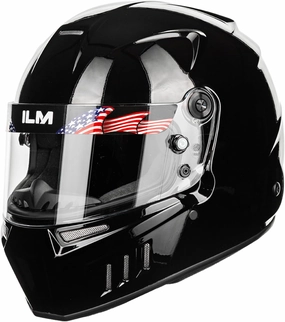 ILM Snell SA2020 Full Face Auto Racing Helmets Lightweight Fiberglass for Adult Men and Women Model 890