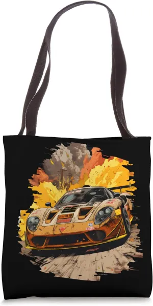 Japanese Retro Car Racing: Revive the JDM Legend Drifting Tote Bag