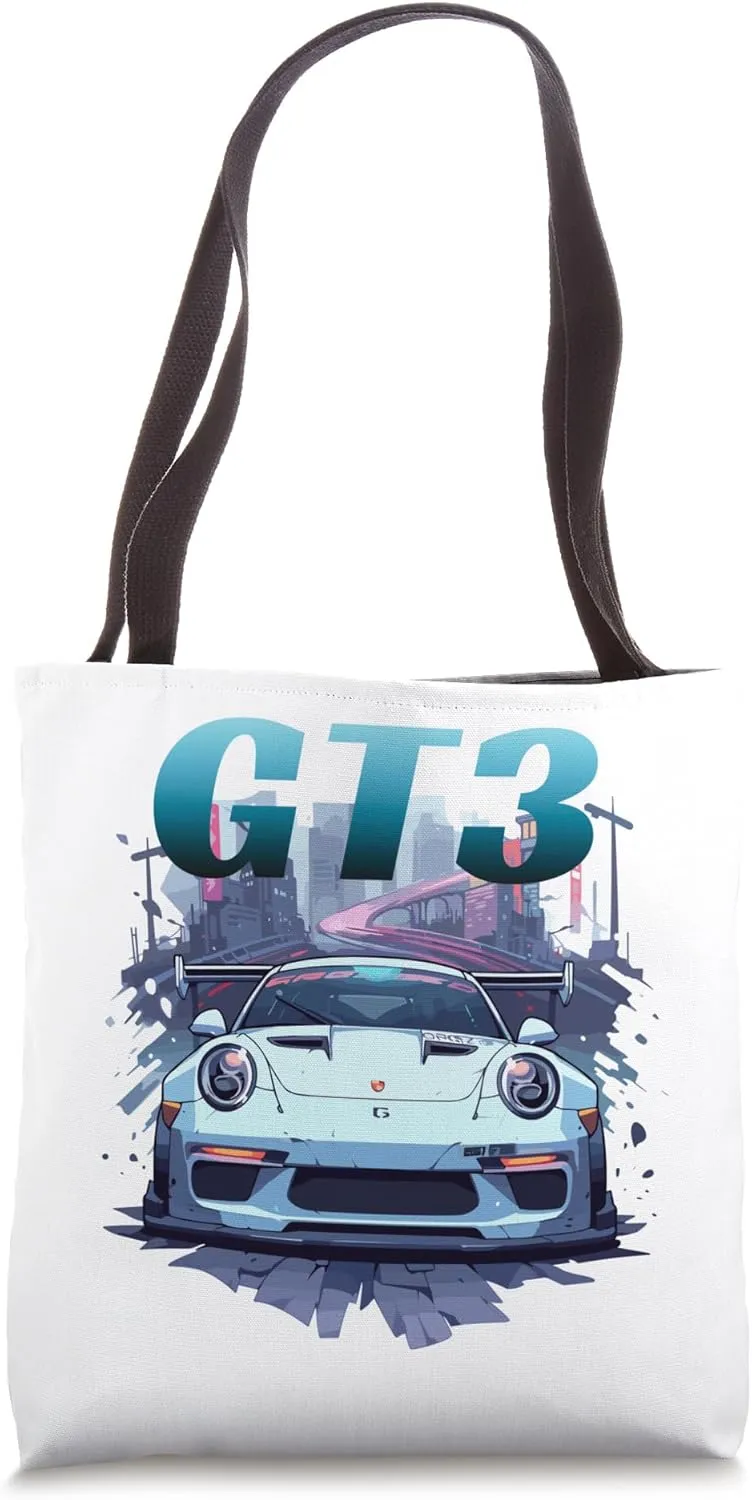 Jdm Motorsports Street Drifting GT3 RS Drift Car Lovers Tote Bag