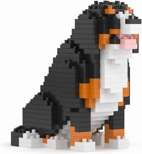JEKCA Bernese Mountain Dog Mini 01S | Mini Dog Plastic Building Blocks | Age 14 