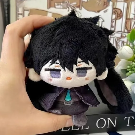 JJK Plush Geto Suguru Soft Figure Stuffed Pendant 4.72" Cute Cartoon Figurine Choso Plush Keychain Bag Charm Ornament