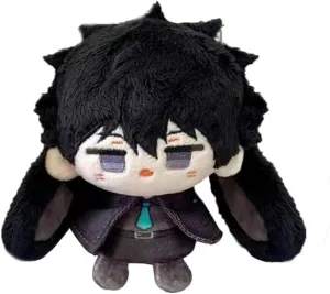 JJK Plush Geto Suguru Soft Figure Stuffed Pendant 4.72" Cute Cartoon Figurine Choso Plush Keychain Bag Charm Ornament