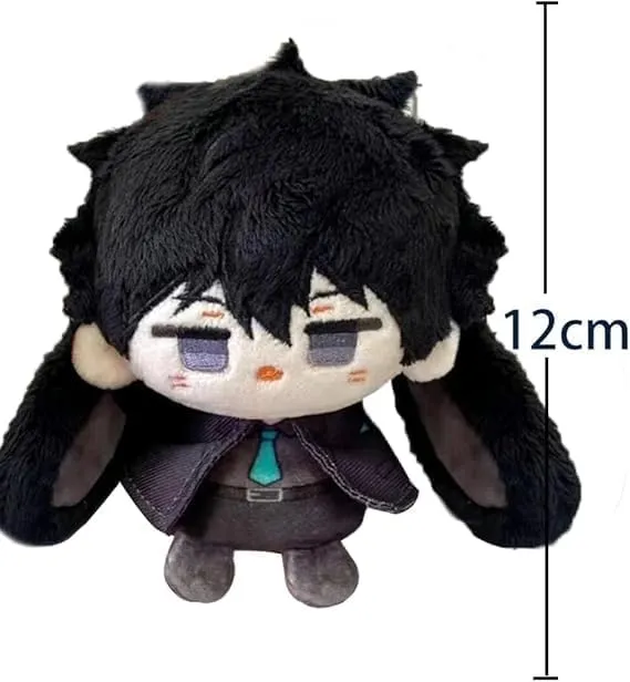 JJK Plush Geto Suguru Soft Figure Stuffed Pendant 4.72" Cute Cartoon Figurine Choso Plush Keychain Bag Charm Ornament