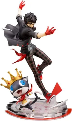 KOTOBUKIYA Persona 5 Dancing Star Night ARTFX J Protagonist & Morgana 1/8 Scale PVC Painted Complete Figure