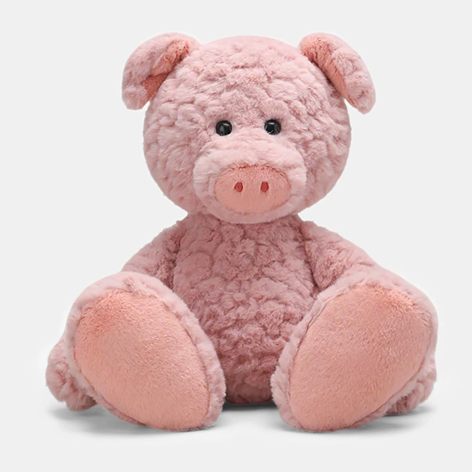 KUUDESOXX Adorable Fox Plush Toy - A Sweet and Cuddly Companion, Perfect as a heartwarming Gift for Birthdays and Special Occasions (Pink Pig)