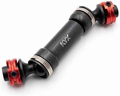 KYX Racing Hardened Steel Rear Center Drive Shaft Dogbone Upgrades Parts Accessories for RC Crawler Car 6x6 TRX6 G63