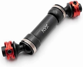 KYX Racing Hardened Steel Rear Center Drive Shaft Dogbone Upgrades Parts Accessories for RC Crawler Car 6x6 TRX6 G63