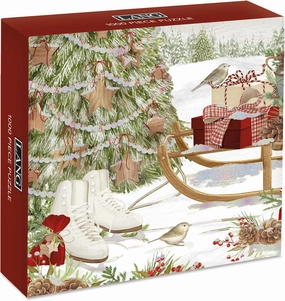 LANG Snow and Cocoa Luxe 1000 Piece Puzzle (5043107)