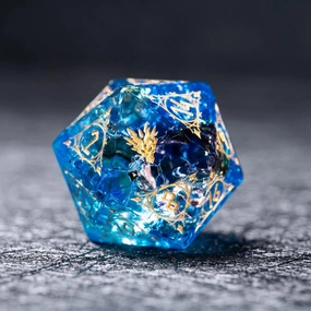 LANGWEI DND Dice Set, Pretty Colorful Galaxy Glass Polyhedral Dice Set, Role Playing Dice for TRPG Table Games Dungeons and Dragons Games,Creative Gifts,D20