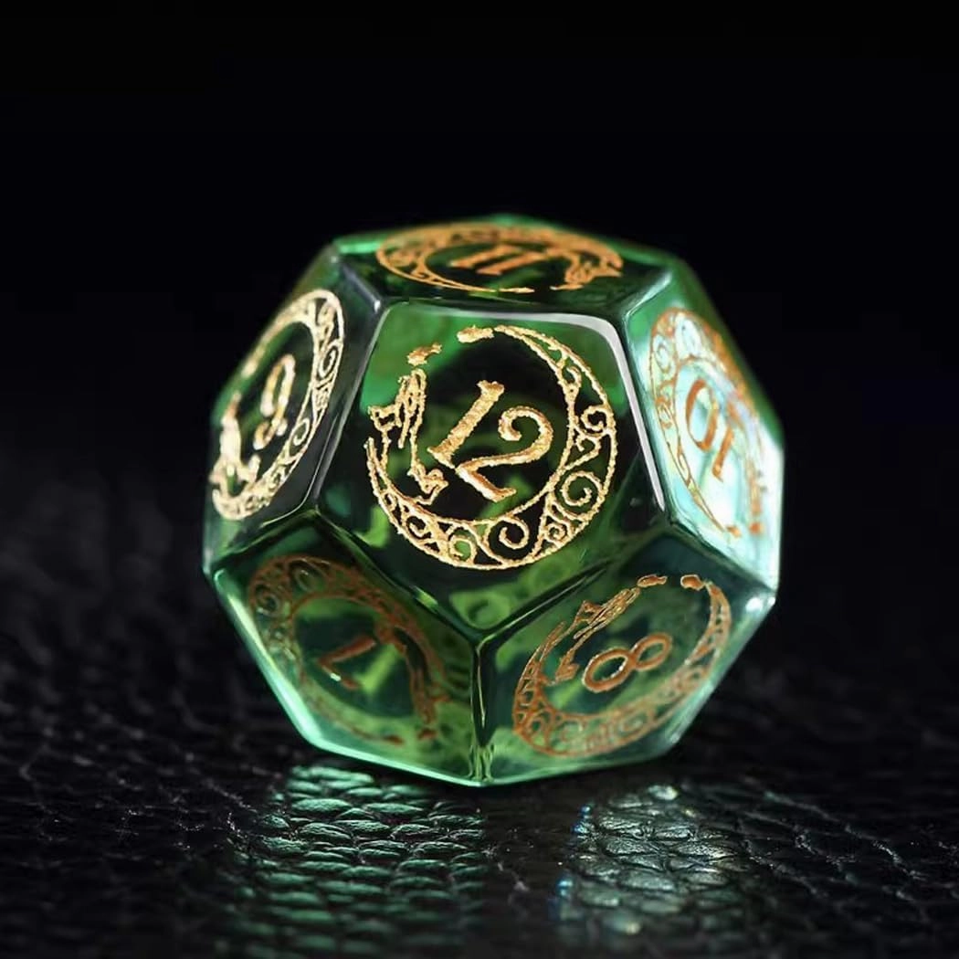 LANGWEI Role Playing Dice Sets, Pretty Cat Themed Polyhedral Dice, D&D Dice Set for TRPG Table Games Dungeons and Dragons Games,Creative Gifts,7Pcs