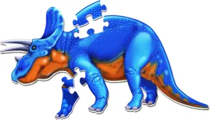 Learning Resources Jumbo Dinosaur Floor Puzzle - 20 Safe Foam Pieces, Ages 3  Puzzles for Toddlers, Preschool Learning Puzzles, Dinosaur Toys, Dinosaurs for Toddlers