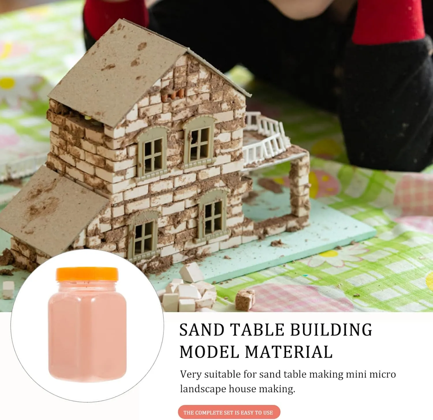 Luxshiny 1set Miniature Brick Making Tool Kit DIY Sand Table Scene Accessories for Creative Building Projects for Architecture Enthusiasts and Relaxation Activities