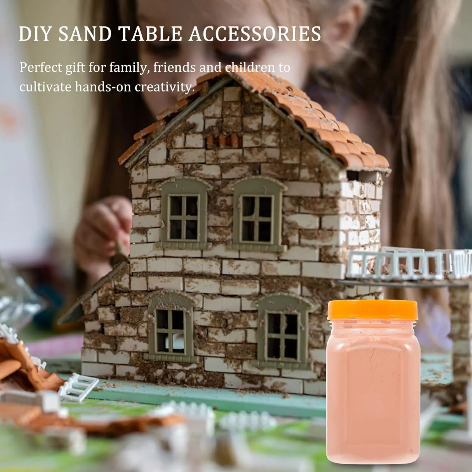 Luxshiny 1set Miniature Brick Making Tool Kit DIY Sand Table Scene Accessories for Creative Building Projects for Architecture Enthusiasts and Relaxation Activities