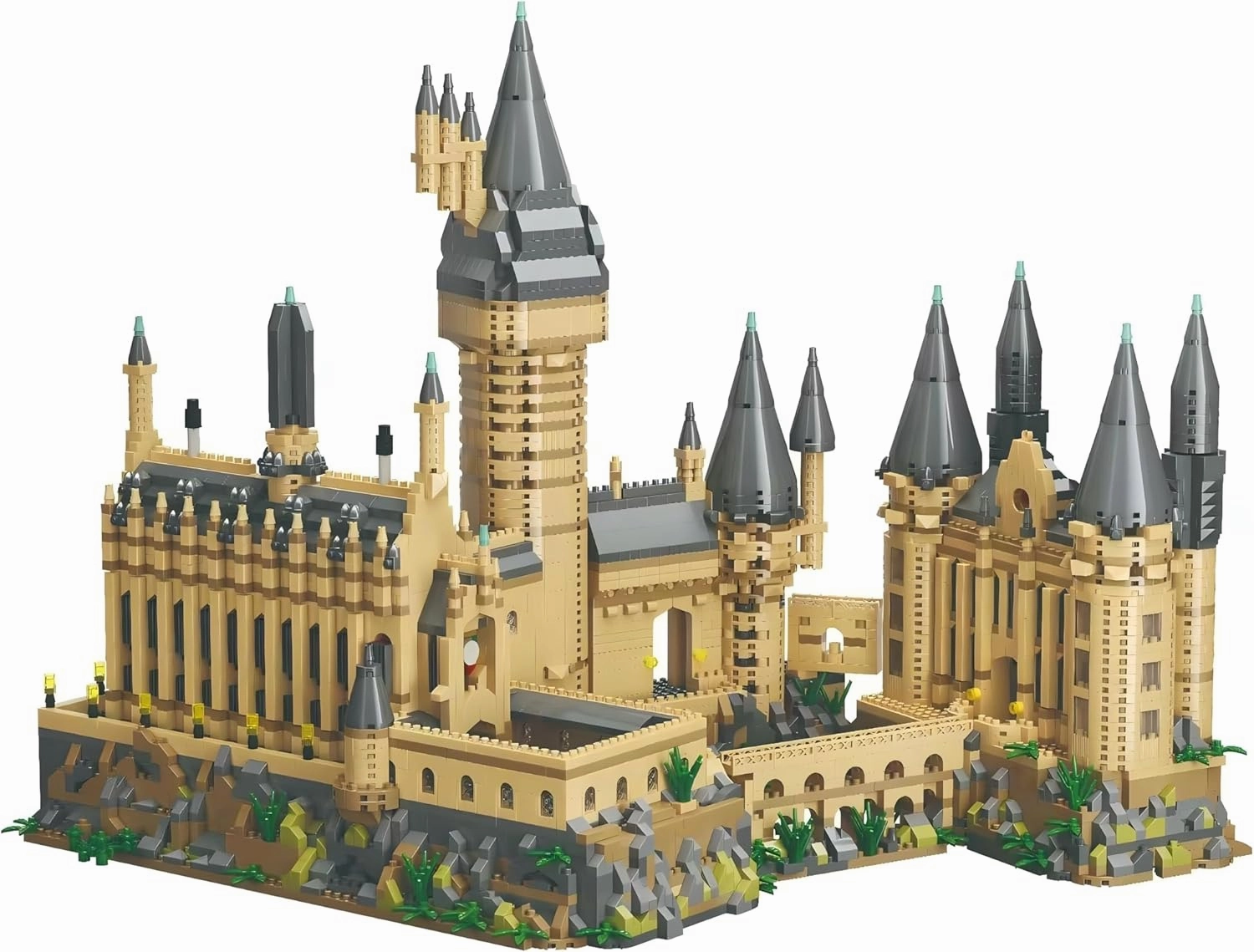 Magic Castle Building Blocks Set, 5400PCS Mini Architecture Kit, DIY Toy for Adults, Fantasy Enthusiasts & Master Builders, Challenging Collector’s Display Gift