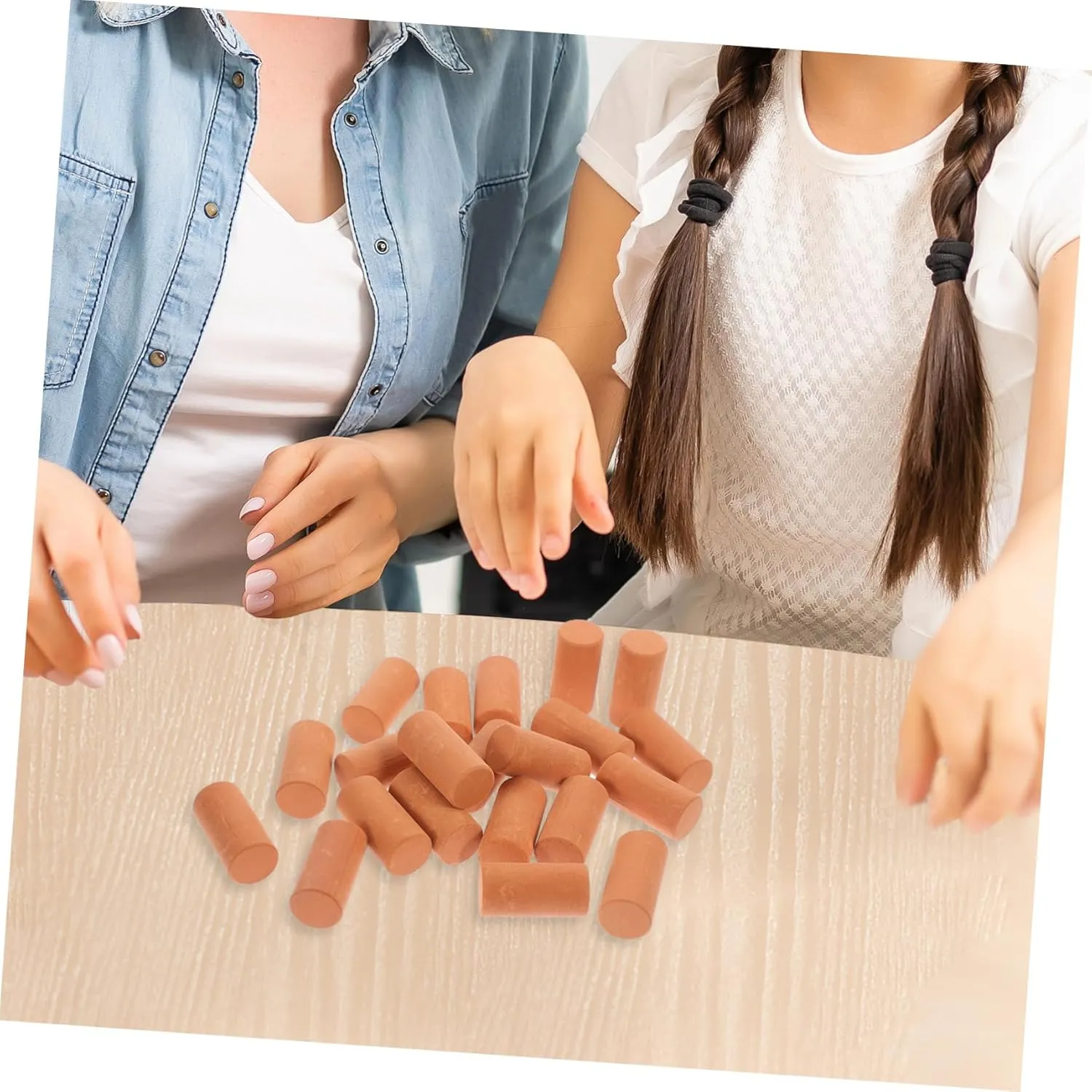 Miniature Bricks Set 50pcs Mini Fake Bricks for Craft Miniature Landscaping DIY Architecture Models