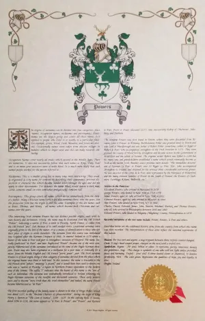 Mr Sweets Sendra Coat of Arms, Crest & History 11x17 Print - Name Meaning, Genealogy, Family Tree Aid, Ancestry, Ancestors, Namesakes - Surname Origin: Spanish Spain