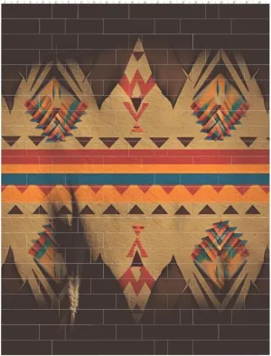 Native American Building Block Puzzle Personalized Building Bricks for Adults Square Shaped DIY Brick Block Puzzles Valentine's Day Gifts for Home Decor Brick Puzzle