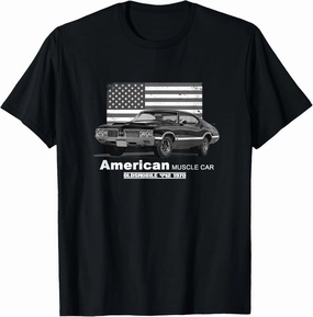 Oldsmobile 442 American Muscle Car 60s 70s Old is Gold T-Shirt