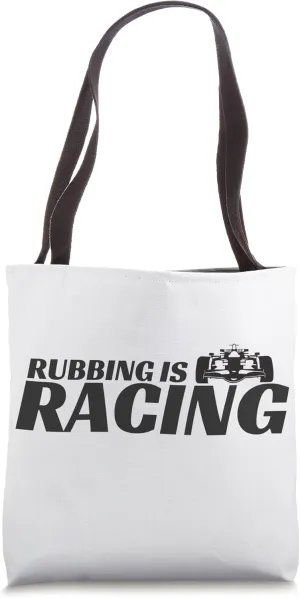Open Throttle Car Racing Mechanic Engineer Muscle Car Race Tote Bag