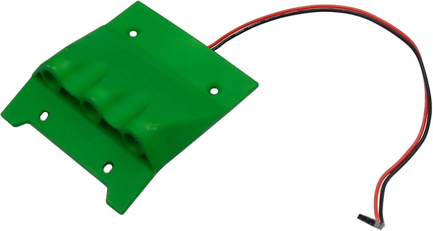 Plastic Top Roof Panel with LED Lights Kit for 1/5 Hpi RV Kingmotor Mcd GTB Racing Baja 5B 5T 5SC RC CAR Parts (Green)