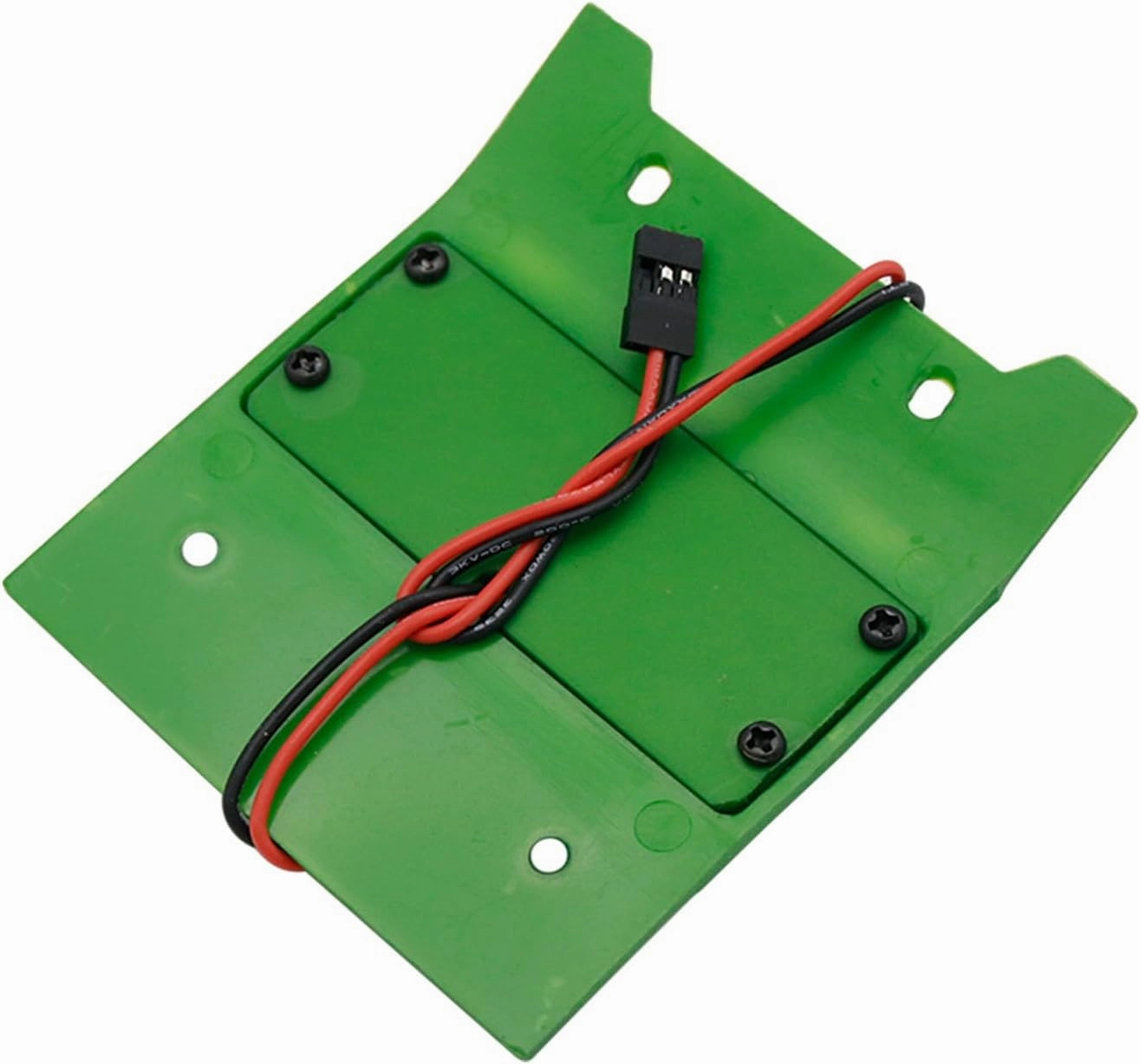 Plastic Top Roof Panel with LED Lights Kit for 1/5 Hpi RV Kingmotor Mcd GTB Racing Baja 5B 5T 5SC RC CAR Parts (Green)