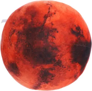 Plush Mars Ball Mars Planet Pillow Soft Plush Mars Ball Throw Pillow for Learning Educational for Kids