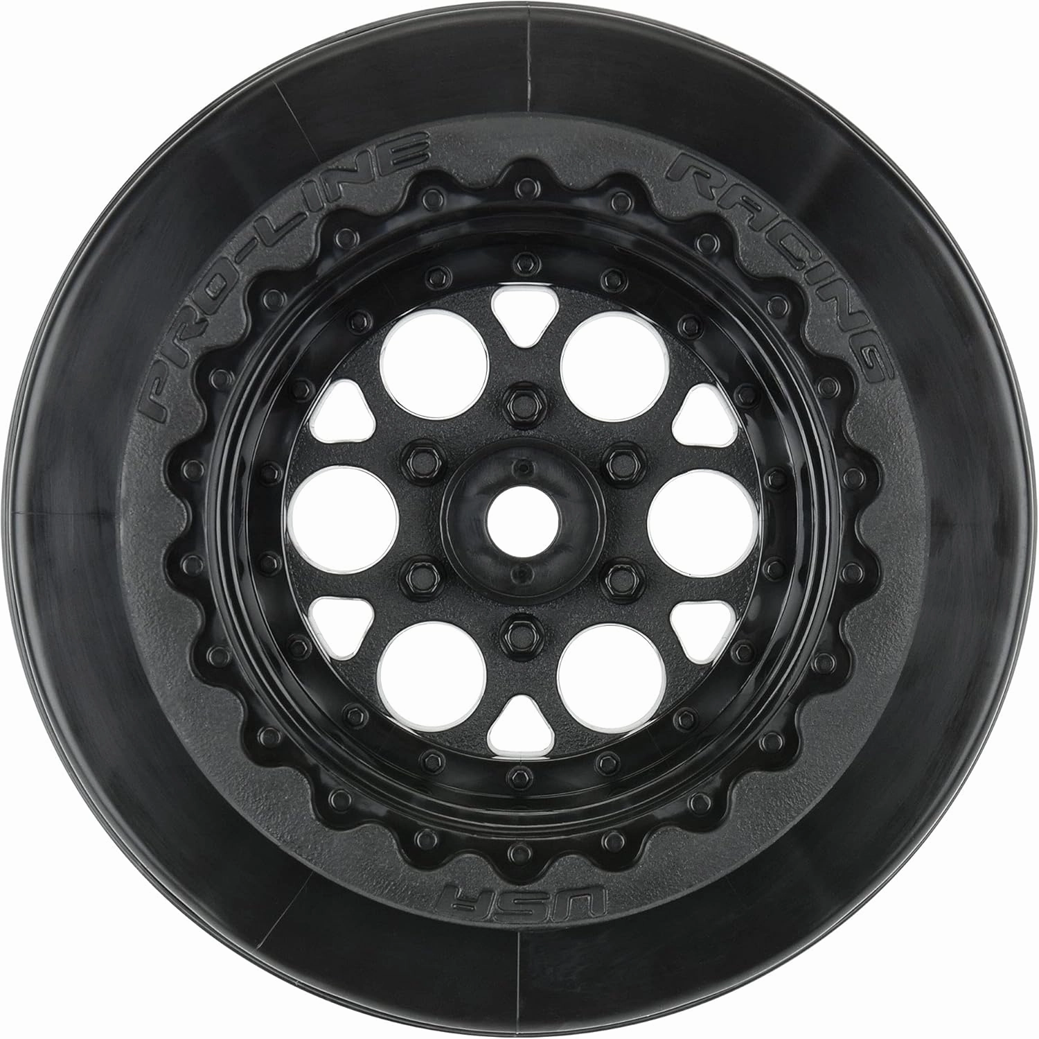 Pro-line Racing Showtime  Wide SC Blk Whls F/R PRO279403 RC Tire