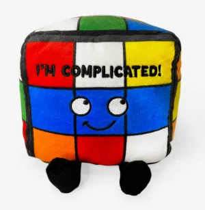Puzzle Cube Plush Collectible Plush Gift  Soft Toy Funny