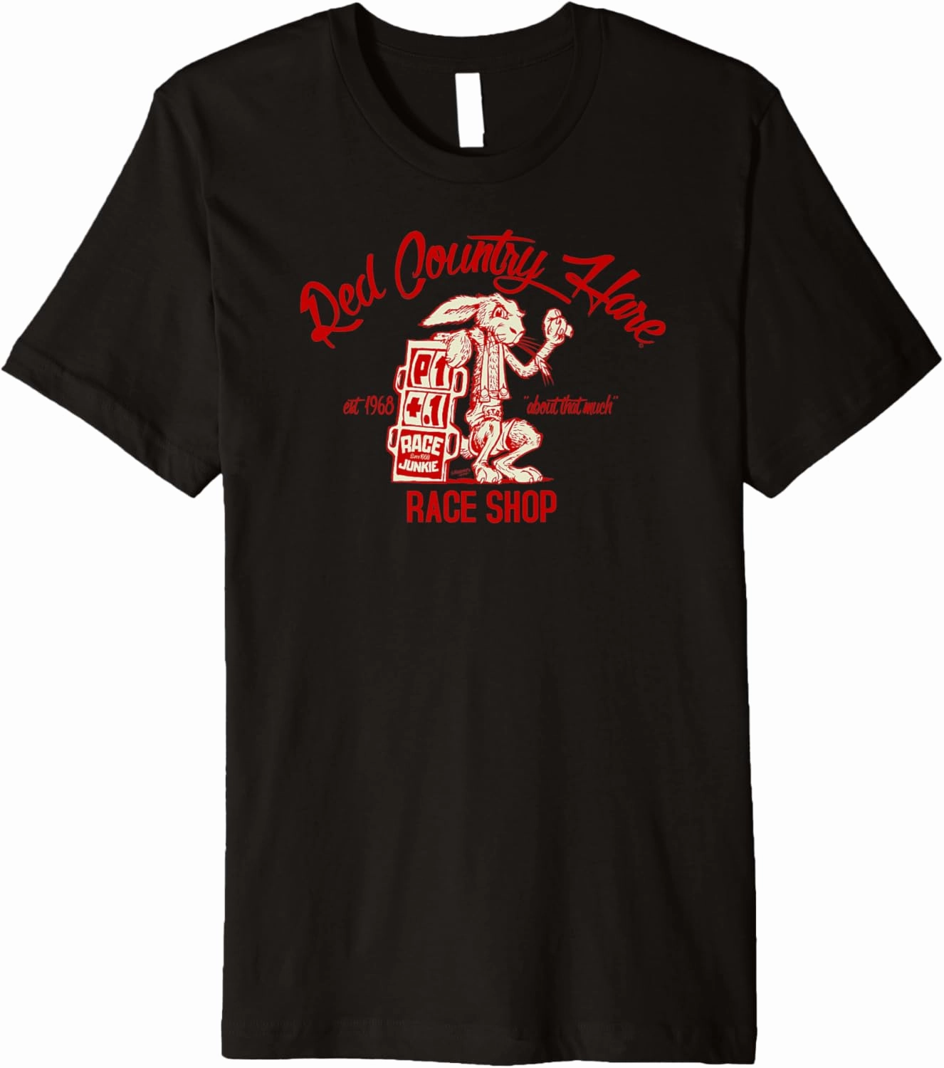 Race Junkie - RED COUNTRY HARE Race Shop - RCH premium tee