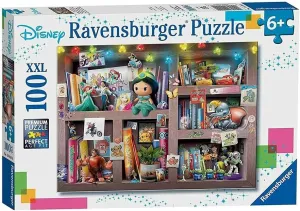 Ravensburger Disney Multicharacter XXL 100 Piece Jigsaw Puzzle for Kids - Every Piece is Unique, Pieces Fit Together Perfectly