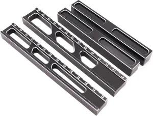 RC 4X Vehicle Measuring Tool RC Chassis Droop Gauge RC Car Ride Height Gauge RC Height Ruler Professional Universal with Scale Vehicle Measuring Tool for 1:10 Scale