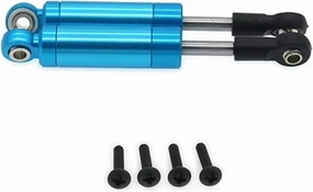 RC Car Shock Absorbers Compatible With Racing HM6094 BE6093Hopup 1/14 Rc Model Car Toy Parts 2PCS Front Shock Absorber Damper Oil Filled Type(Blue)