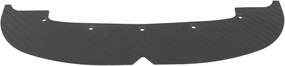 RC Racing Car Front Splitter,Carbon Fiber Shockproof RC Car Front Bumper Splitter Replacement for Arrma Vendetta 4wd 3s Blx