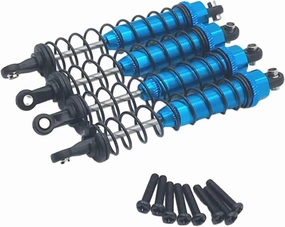 Rc Shock Absorber For WLtoys 104009 104019 104018 104016 1/10 4pcs Aluminum Front And Rear Shock Absorber RC Car Parts And Accessories Replacement And Use