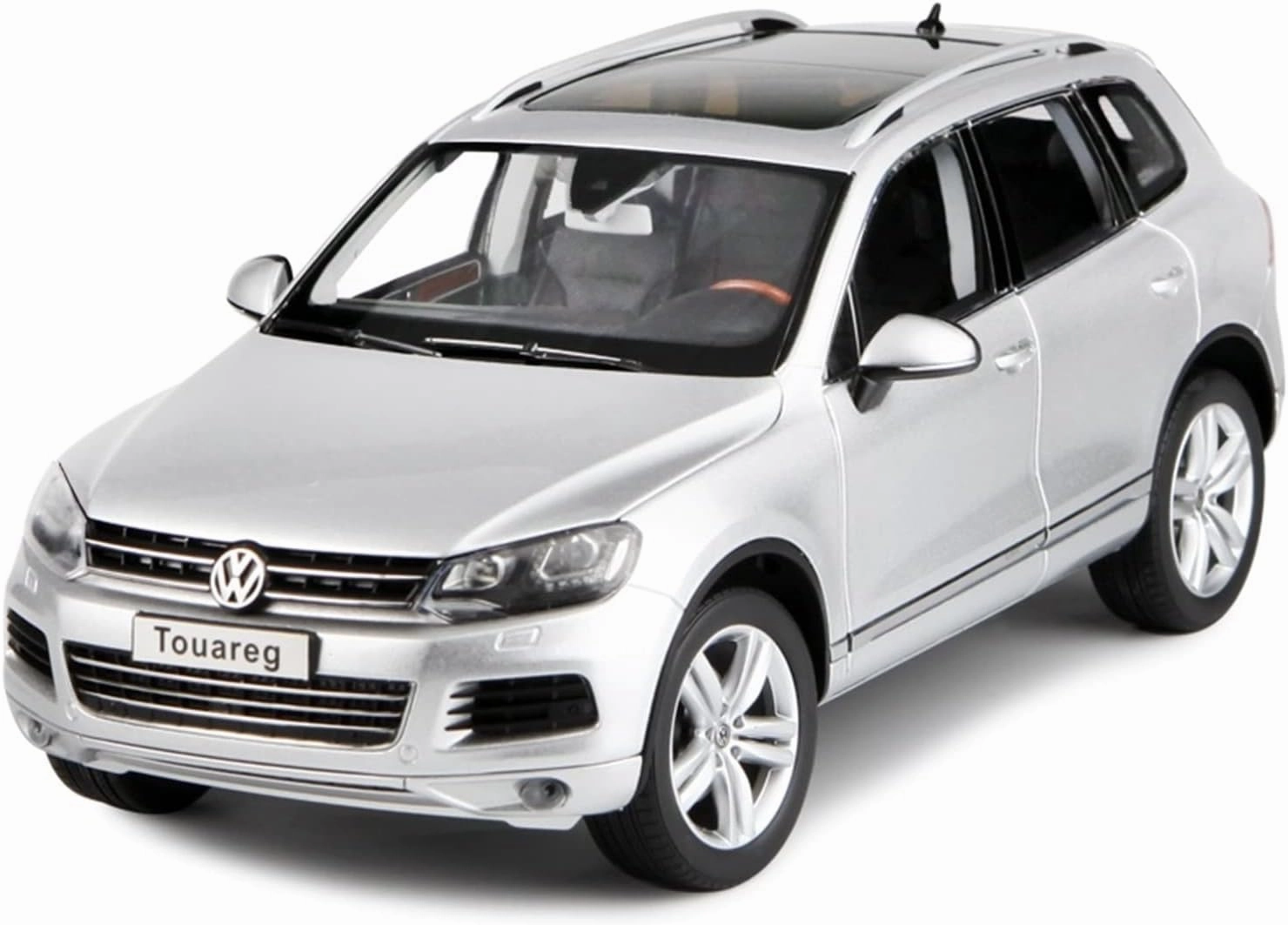 Resin Car Vehicle Model Fit for Volkswagen Touareg 1 18 Alloy SUV Off-Road Car Model Collection Toys Boys Gifts Festive Deluxe Gift