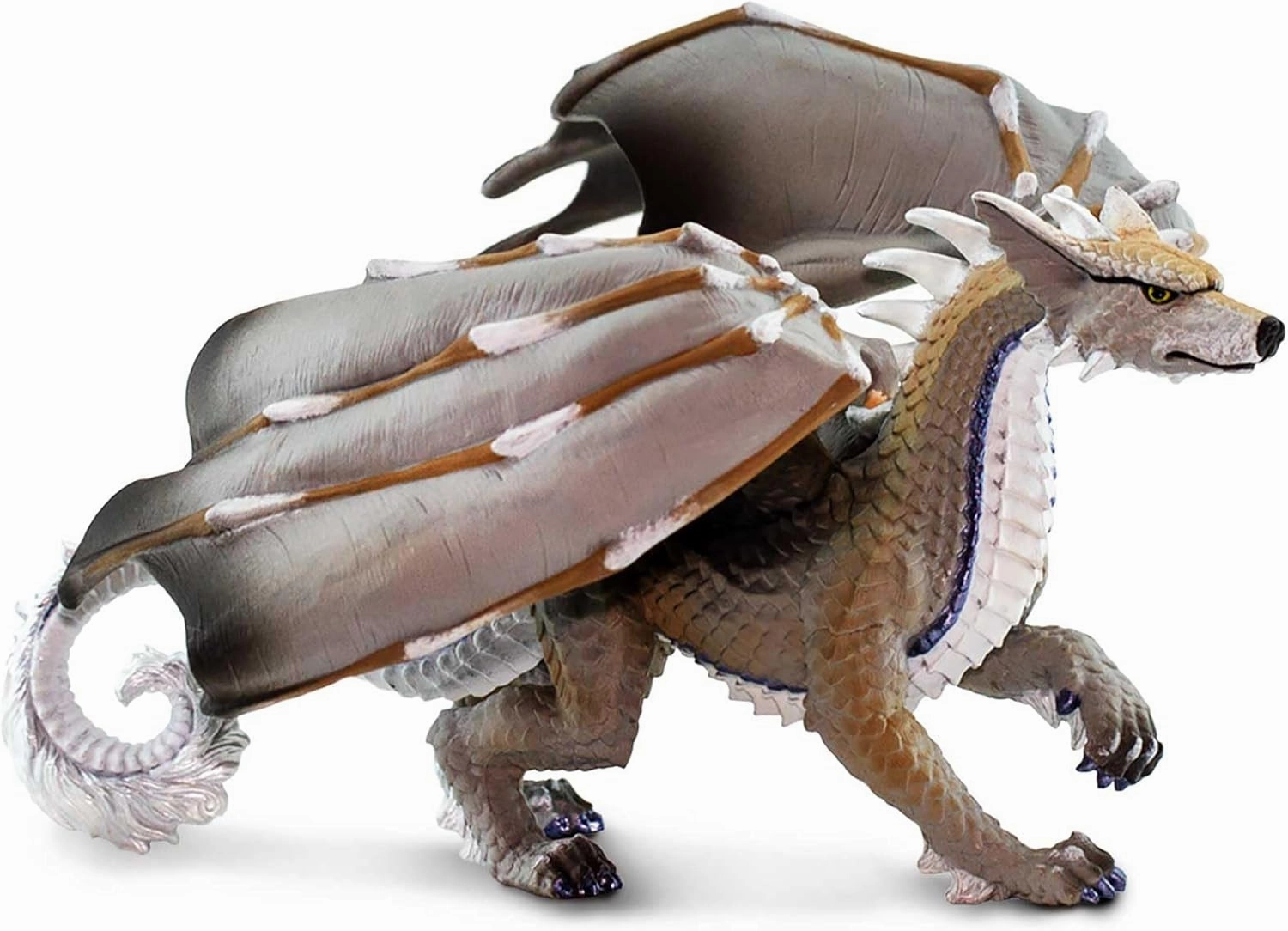 Safari Ltd. Wolf Dragon Figurine - Detailed 8" Plastic Model Figure - Fun Fantasy Play Toy for Boys, Girls, and Kids Ages 4 