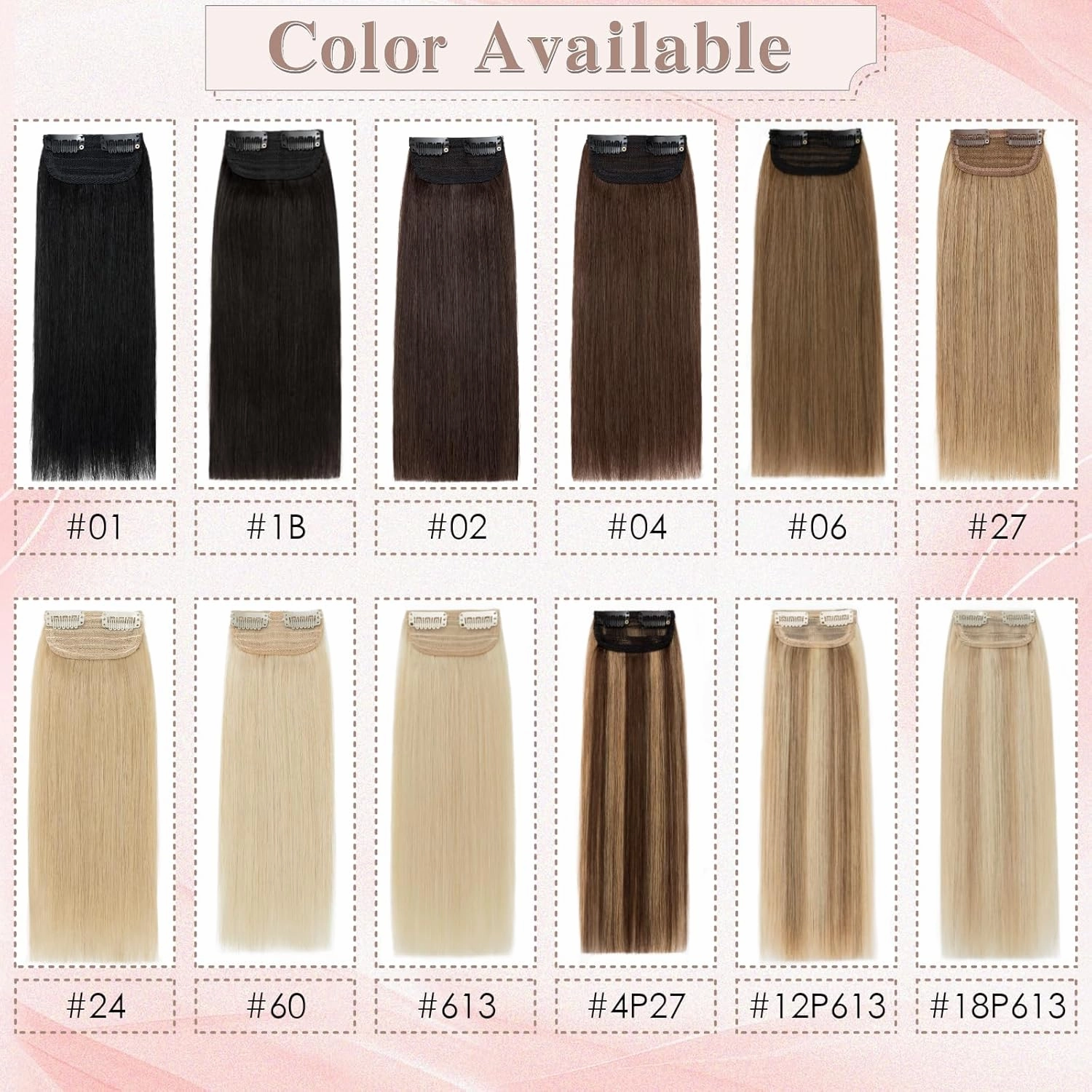 SEGO Clip in Hair Extensions for Women, 100% Remy Human Hair, Mini Hairpieces with 2 Clips, Short Extensions to Add Hair Volume, 2 Pcs, 4 Inches, 16g, Bleach Blonde
