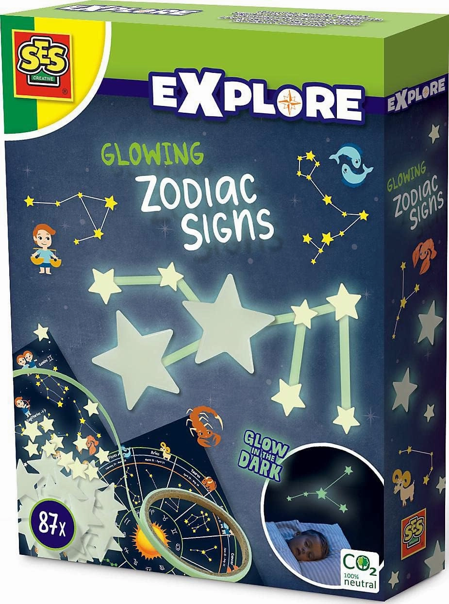 SES Creative 25122 Glowing Zodiac Signs