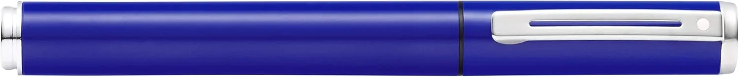 Sheaffer Pop Glossy Blue Gel Rollerball Pen with Chrome Trim
