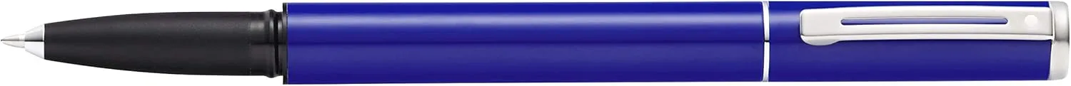 Sheaffer Pop Glossy Blue Gel Rollerball Pen with Chrome Trim