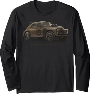 Soviet Racecar Pobeda Gaz 20 Trophy SOVI8 Soviet Auto Racing Long Sleeve T-Shirt