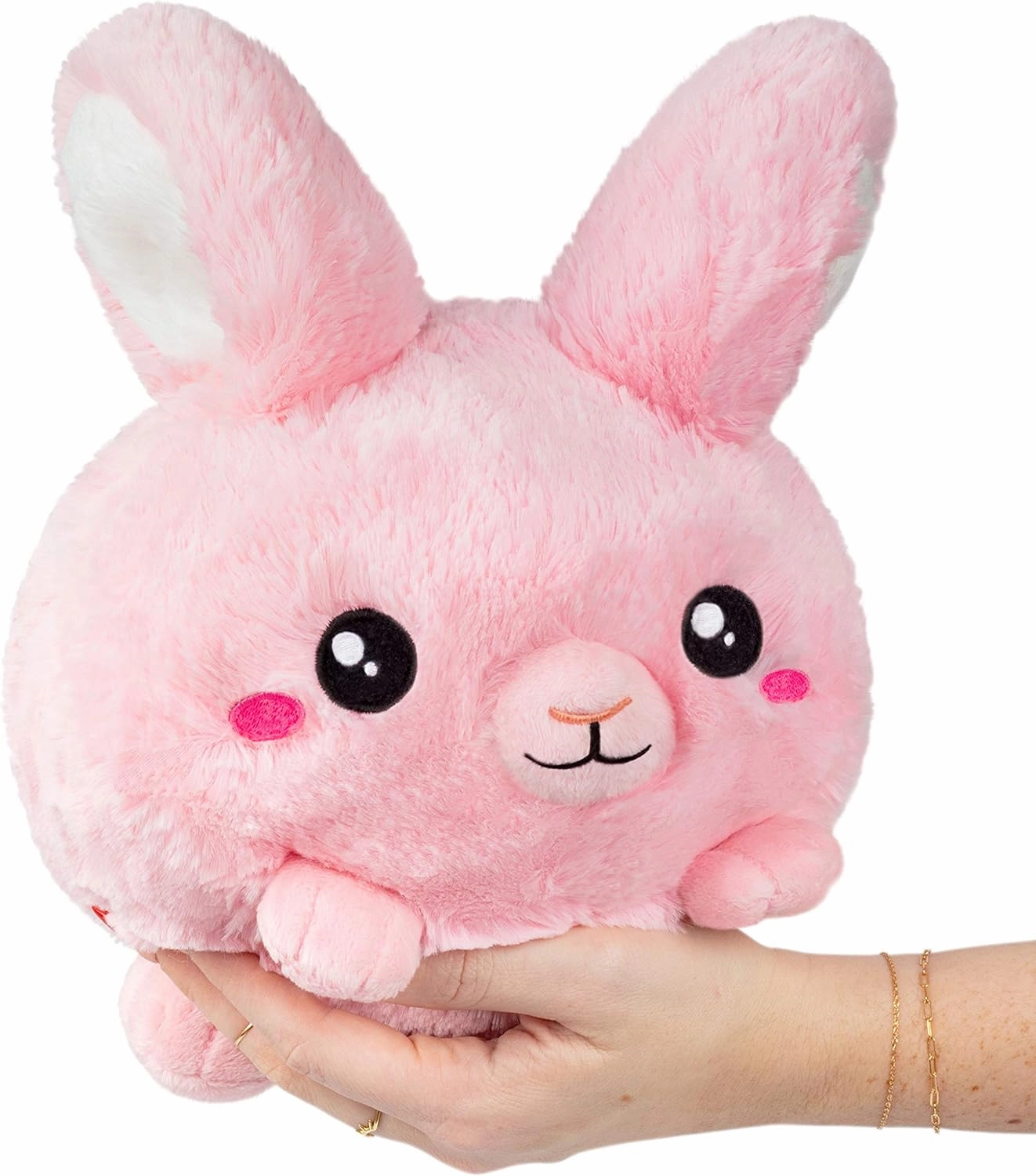 Squishable / Mini Pink Fluffy Bunny 7" Plush