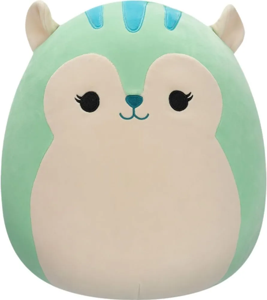 Squishmallows Plush Toy Fuyuki The Green Squirrel 20 cm Cuddly Toys