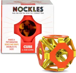 Tactile Fidget Toys for Kids & Adults- Explore Cube 3-Dimensional Design - Soft, Bendable Fidget Toy - Fully Recyclable Next Generation Fidget Toy by Fun in Motion Toys